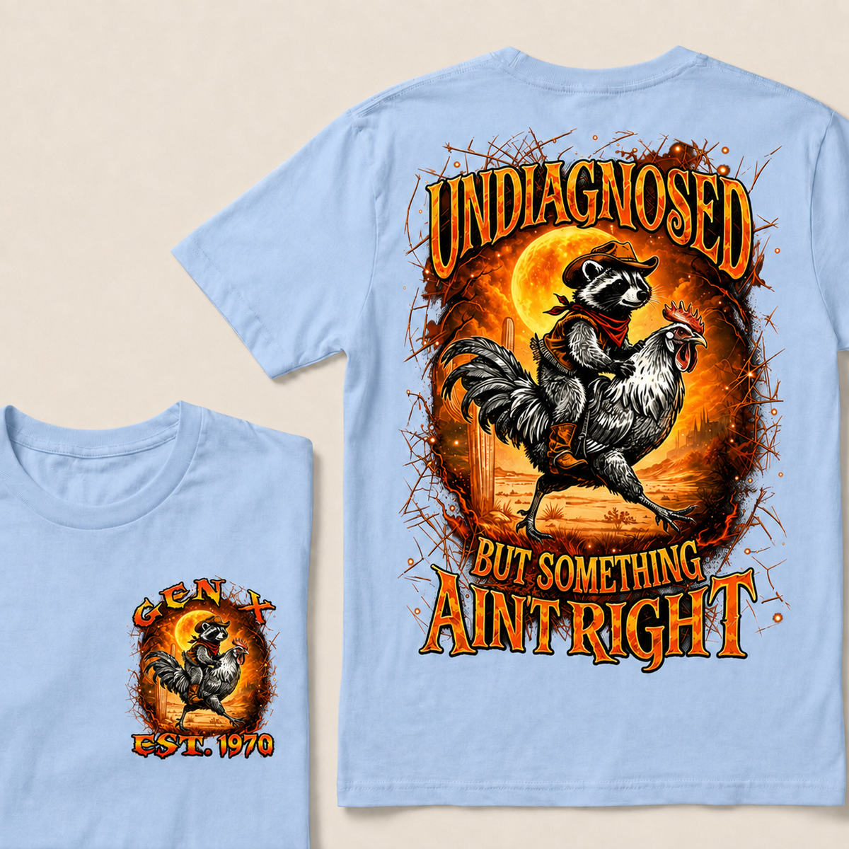 Undiagnosed But Something Ain't Right Custom Year T-shirt