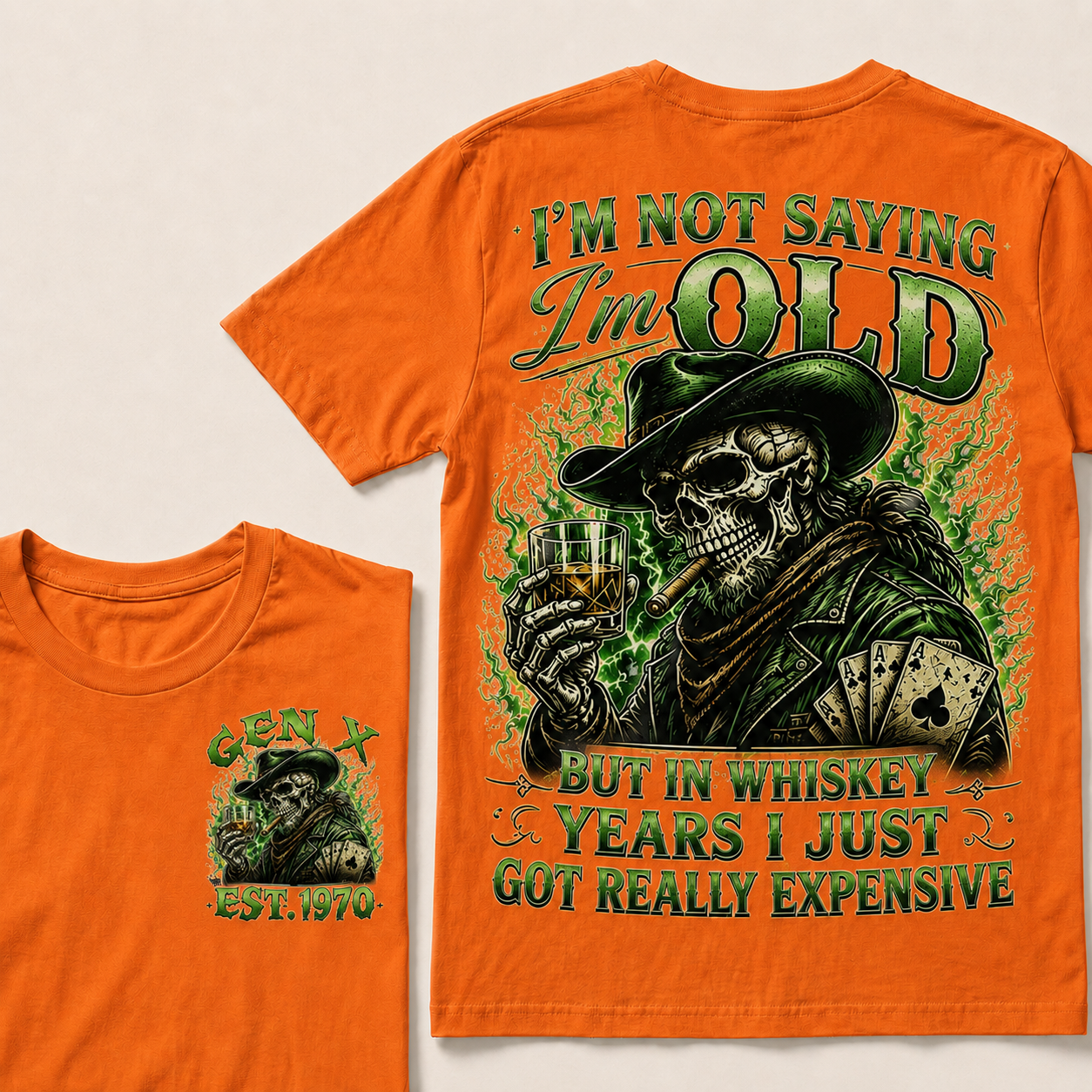 I'm Not Saying I'm Old But In Whiskey Years I Just Got Really Expensive Custom Year T-shirt