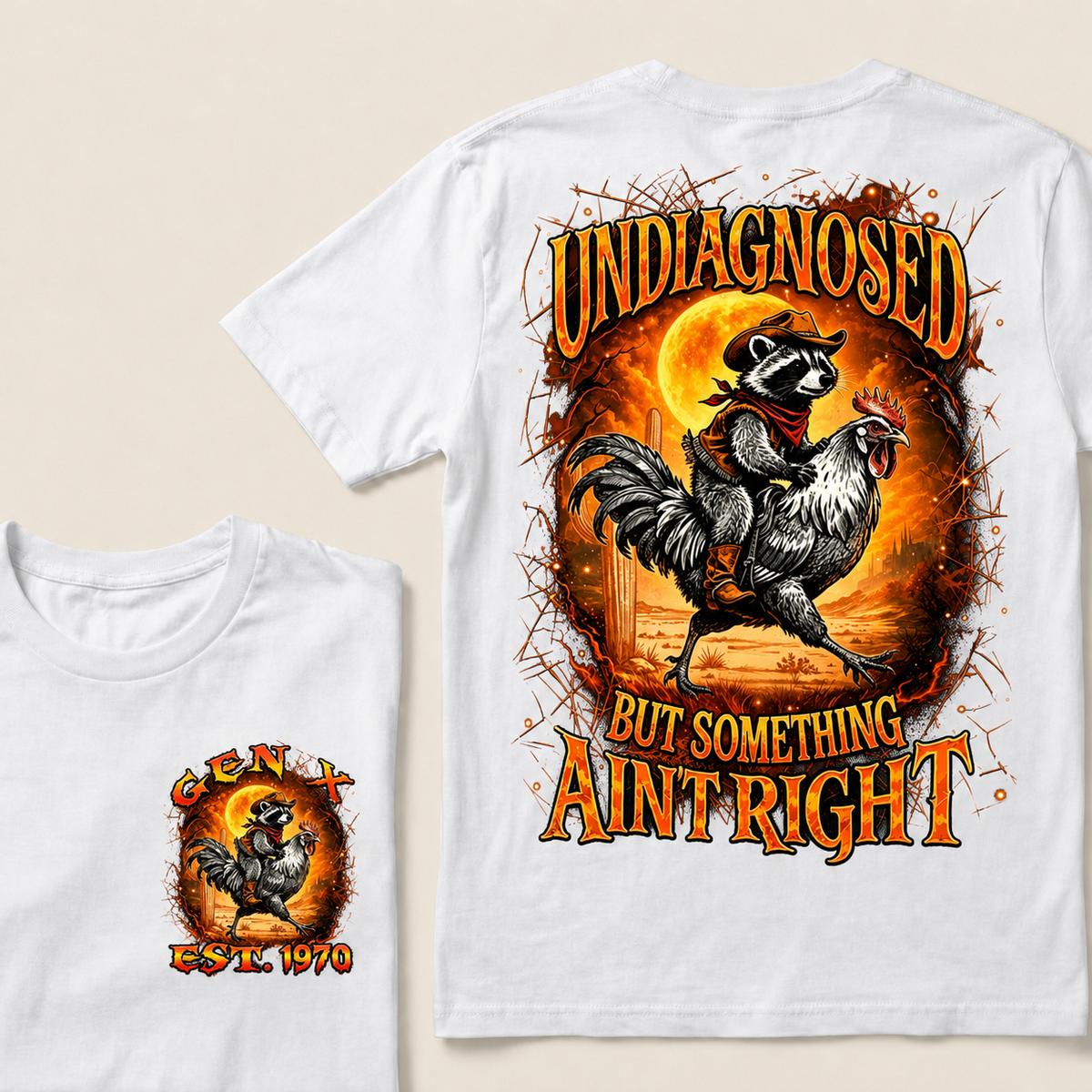 Undiagnosed But Something Ain't Right Custom Year T-shirt
