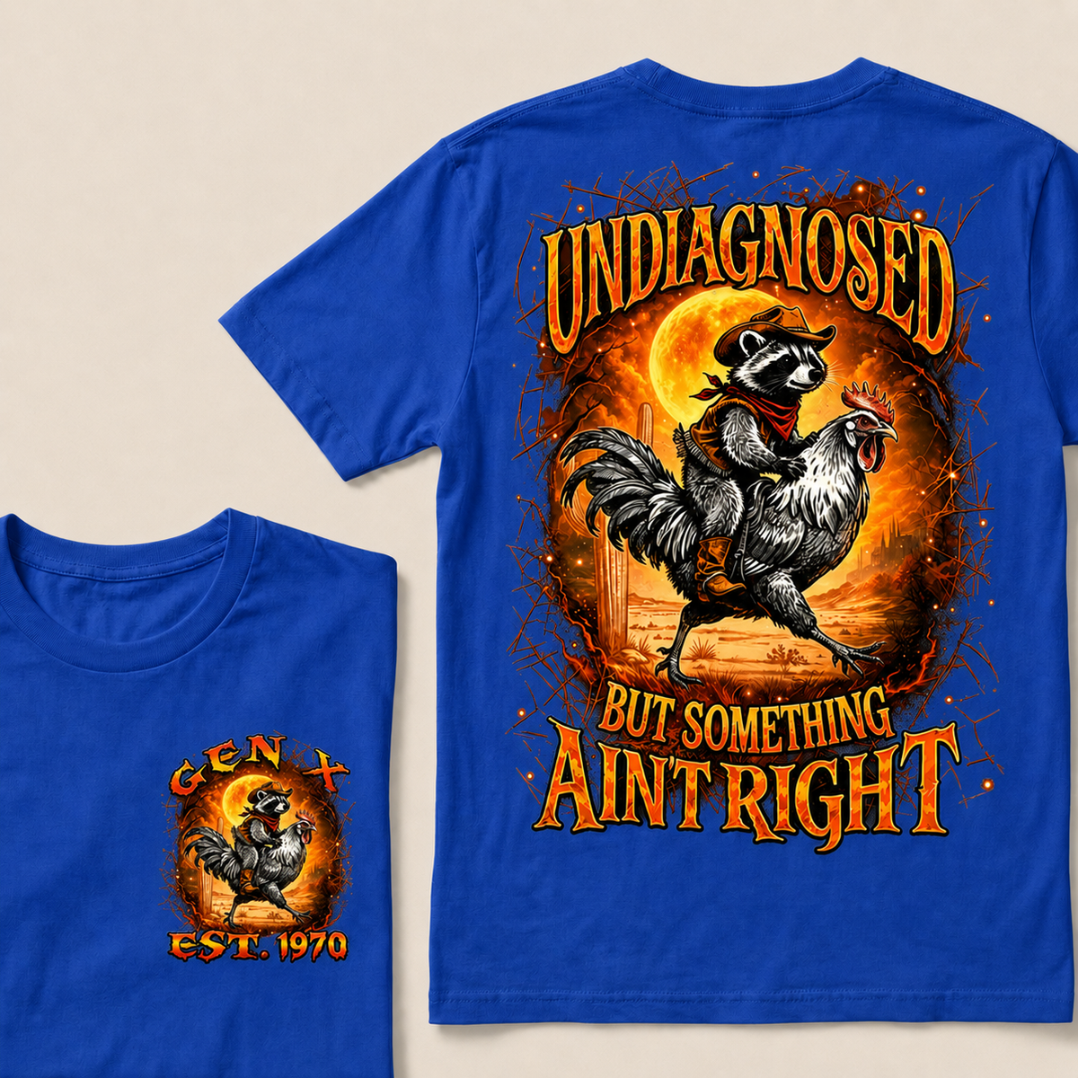Undiagnosed But Something Ain't Right Custom Year T-shirt