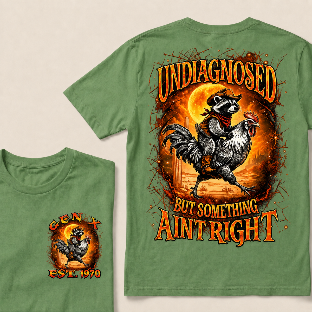 Undiagnosed But Something Ain't Right Custom Year T-shirt