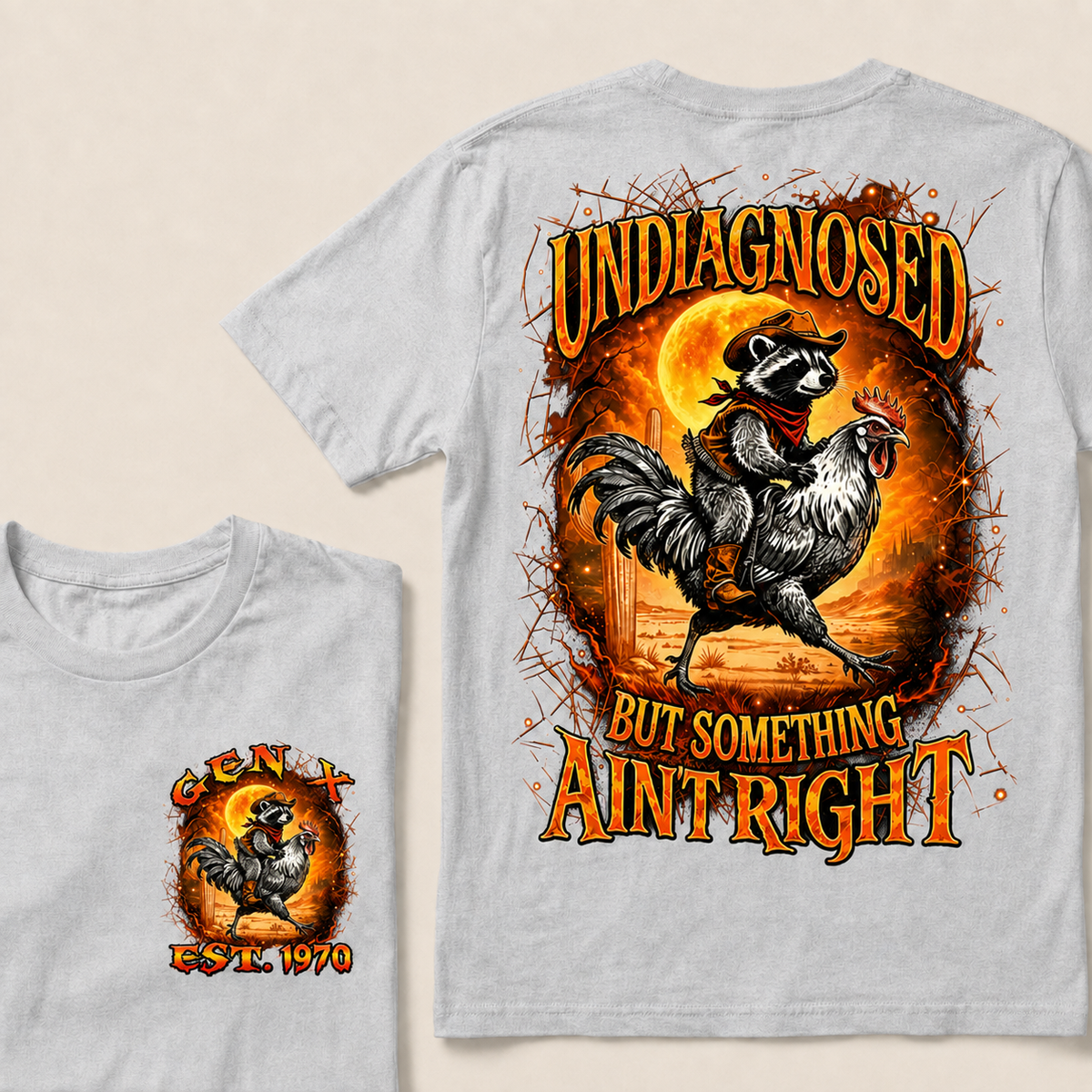 Undiagnosed But Something Ain't Right Custom Year T-shirt