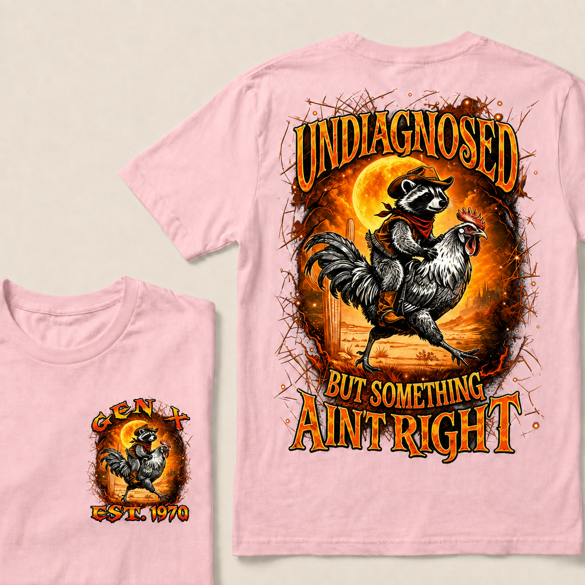 Undiagnosed But Something Ain't Right Custom Year T-shirt