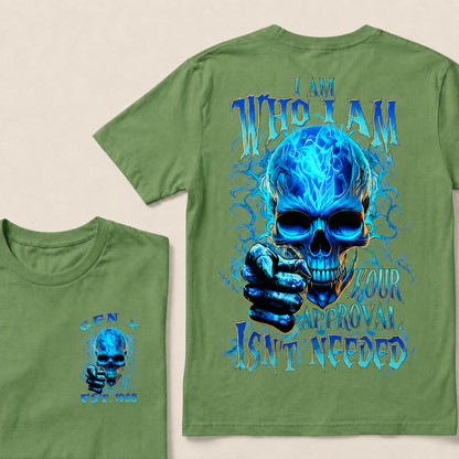 I Am Who I Am Custom Year Gen X ,Boomer Custom Year T-shirt