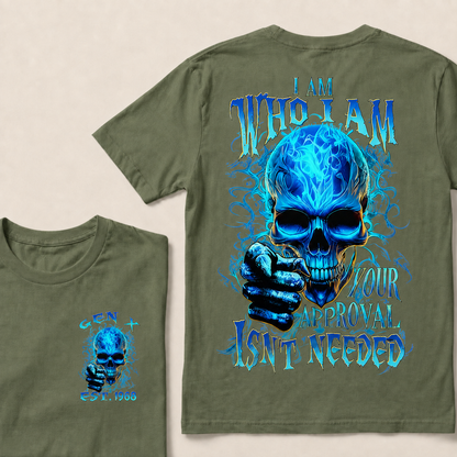 I Am Who I Am Custom Year Gen X ,Boomer Custom Year T-shirt