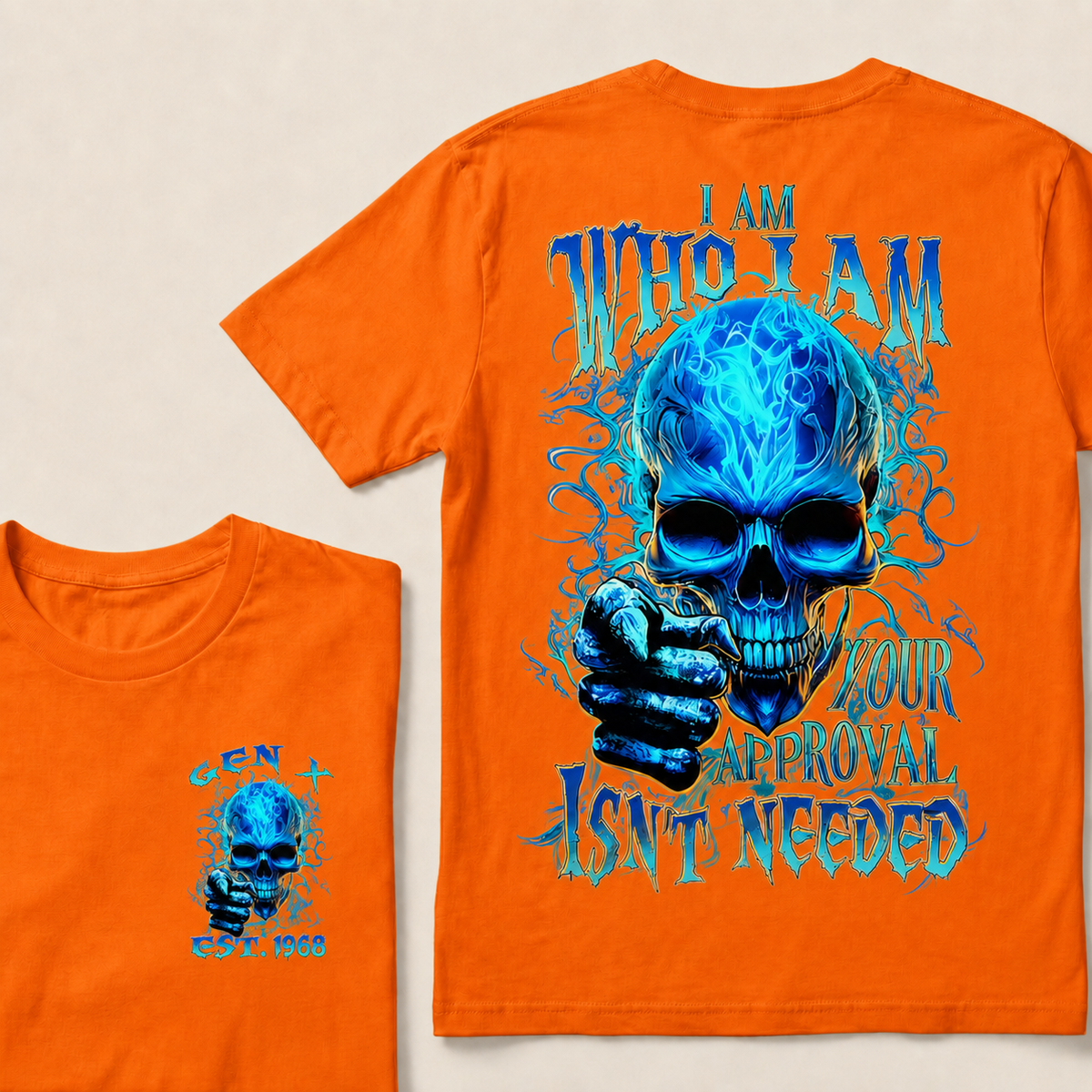 I Am Who I Am Custom Year Gen X ,Boomer Custom Year T-shirt