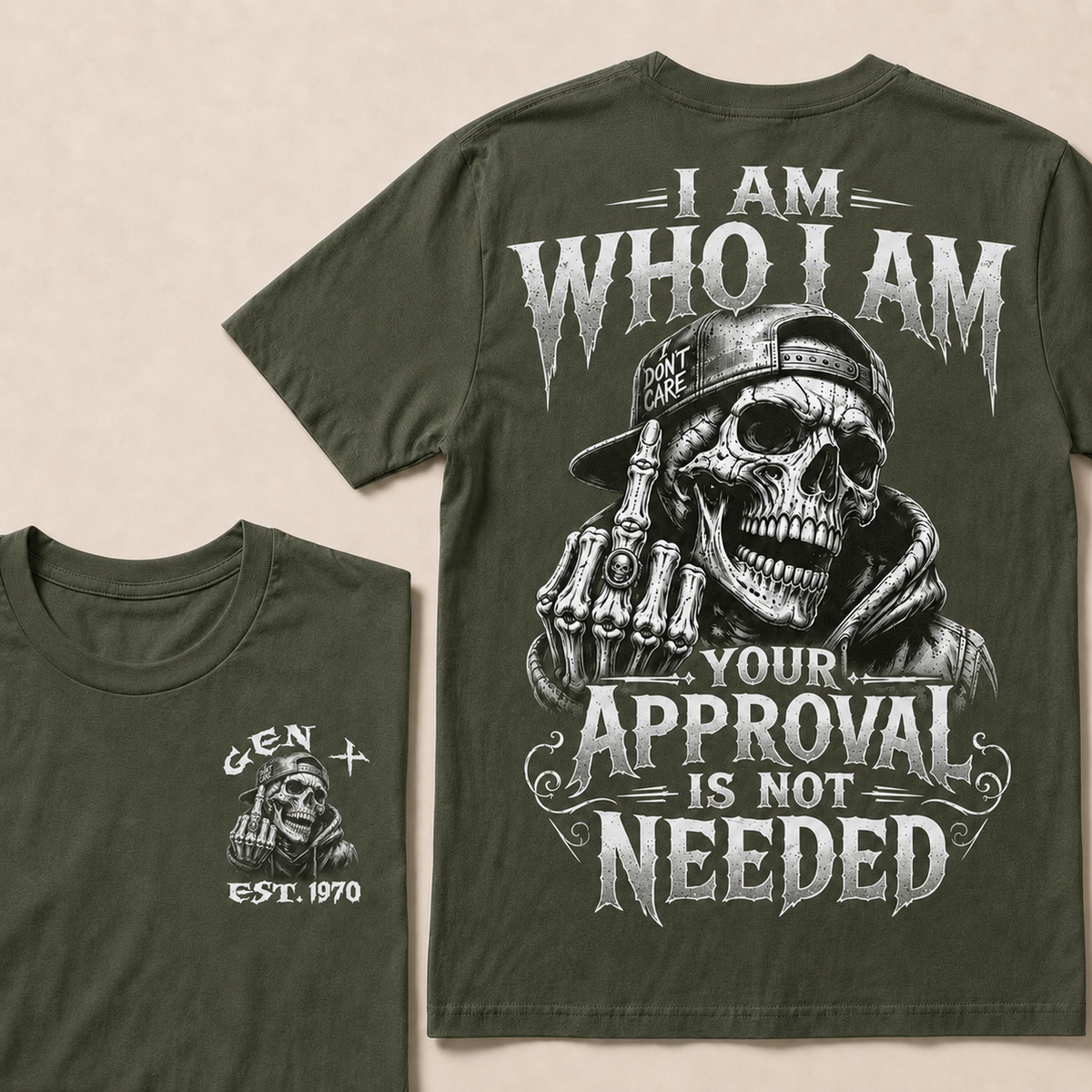 I Am Who I Am Your Approval Is Not Needed Custom Year T-shirt